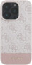 Фото #7 товара Guess Guess GUHCP16SG4GLPI iPhone 16 6.1" różowy/pink hardcase 4G Bottom Stripe