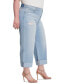 Trendy Plus Size Wide-Leg Boyfriend Jeans