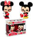 Фото #1 товара Funko POP! Valentine Mickey & Minnie - 2-Pack Vinyl Figures 10cm, Mehrfarbig, One Size
