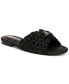 Фото #1 товара Women's Bridget Embellished Knotted Slide Flat Sandals