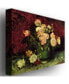 Vincent van Gogh 'Peonies and Roses' Canvas Art - 32" x 26"