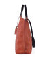 ფოტო #10 პროდუქტის Women's Genuine Leather Forest Island Tote Bag