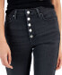 ფოტო #4 პროდუქტის Juniors' Button-Fly Mid-Rise Skinny Ankle Jeans