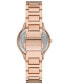 Women's Sage Three-Hand Rose Gold-Tone Stainless Steel Watch 31mm