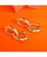 ფოტო #2 პროდუქტის Women's Gold Chain-link Drop Earrings