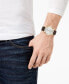ფოტო #4 პროდუქტის Men's Brown Leather Strap Watch 42mm, Created for Macy's