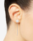 Фото #2 товара Star Threader Drop Earrings in Sterling Silver, Created for Macy's