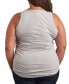 ფოტო #3 პროდუქტის Honolulu Hawaii Plus Size Graphic Tank