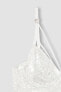 Фото #12 товара Fall In Love Bridal Beyaz Dantelli Pedsiz Bra Sütyen B8721ax24sm