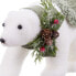 Фото #4 товара Новогоднее украшение Белый Разноцветный Пластик Polyfoam Ткань Медведь 13 x 32 x 15 cm