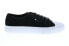 DC Manual RT S ADYS300592-BKW Mens Black Canvas Skate Sneakers Shoes