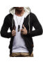 Фото #1 товара Men's Slimfit Hooded Jacket | Modern Stylish Fullzip Longsleeve Hoodie Sweatshirt | Brown | S-Size