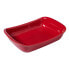 Фото #2 товара Форма для выпечки Pyrex Supreme Красный Керамика Прямоугольный 30,2 x 20 x 7,4 cm (6 штук)