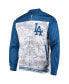 ფოტო #3 პროდუქტის Men's Royal Los Angeles Dodgers Camo Full-Zip Jacket