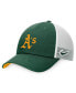 Фото #1 товара Men's Green, White Oakland Athletics Heritage86 Adjustable Trucker Hat