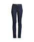 ფოტო #2 პროდუქტის Plus Size Mid Rise Straight Leg Blue Jeans