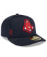 Фото #4 товара Men's Navy Boston Red Sox 2024 Clubhouse Low Profile 59FIFTY Fitted Hat