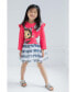 ფოტო #4 პროდუქტის Toddler Girls Pandy Paws Cakey Cat French Terry Dress to