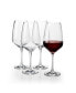 Фото #2 товара Voice Basic Red Wine Glasses, Set of 4