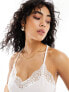 Фото #5 товара Vero Moda lace back cami top in white