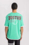 Фото #15 товара Футболка Defacto Boston Celtics Oversize Fit