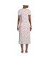 Фото #2 товара Women's Cotton Short Sleeve Midcalf Nightgown