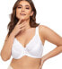 Фото #4 товара Ayigedu Women's Large Size Lace Bra Unpadded with Underwire Minimiser Full Cup Bra