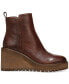 ფოტო #2 პროდუქტის Women's Julie Lug Sole Wedge Booties