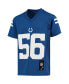 Фото #2 товара Youth Quenton Nelson Royal Indianapolis Colts Replica Player Jersey