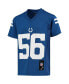 ფოტო #2 პროდუქტის Youth Quenton Nelson Royal Indianapolis Colts Replica Player Jersey