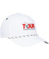ფოტო #4 პროდუქტის Men's White TOUR Championship Patch Trucker Adjustable Hat