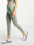 Фото #1 товара adidas Training seamless leggings in green