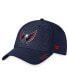 Фото #1 товара Men's Navy Washington Capitals Authentic Pro Rink Flex Hat