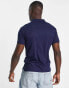 Фото #4 товара Polo Ralph Lauren slim fit pima polo multi player logo in navy