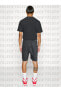Фото #4 товара Шорты мужские Nike Sportswear Sport Essentials+ Semi-Brushed Fleece Black Erkek Şort Siyah