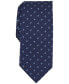 Фото #1 товара Men's Galway Slim Neat Tie, Created for Macy's