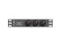 Фото #8 товара Lanberg PDU-03E-0200-BK - 1U - Horizontal - Black - 3 AC outlet(s) - Type E - Activity