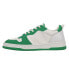 Фото #3 товара Vintage Havana Gadol Perforated Lace Up Womens Green, White Sneakers Casual Sho
