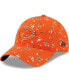 Фото #1 товара Women's Orange Chicago Bears Floral 9Twenty Adjustable Hat