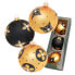 Фото #2 товара Art Deco Xmas Gold & Schwarz Satin 8cm