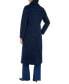 ფოტო #2 პროდუქტის Women's Double-Breasted Maxi Coat