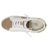 Фото #4 товара Vintage Havana Pierson 2 Embossed Womens Off White Sneakers Casual Shoes PIERSO