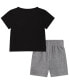 ფოტო #2 პროდუქტის Baby Boys Jumbo Jump Man T Shirt and Shorts, 2 Piece Set