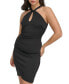 Фото #3 товара Women's Keyhole-Neck Bodycon Dress