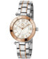 ფოტო #5 პროდუქტის Gc Muse Women's Swiss Two-Tone Stainless Steel Bracelet Watch 34mm