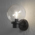 Фото #1 товара Konstsmide Nemi 7335-750 Außenwandleuchte Energiesparlampe, LED E27 60 W Schwarz
