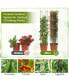 2-Pack Garden Trellis 56" Plant Support & Tomato Cages with Adjustable Height