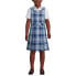 ფოტო #1 პროდუქტის Little Girls School Uniform Plaid Jumper Top of Knee