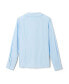 ფოტო #3 პროდუქტის Toddler Girls Long Sleeve Modern Peter Pan Collar Blouse