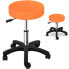 Фото #1 товара Taboret stołek kosmetyczny obrotowy na kółkach Physa AVERSA - pomarańczowy